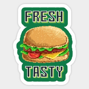 Burger Sticker